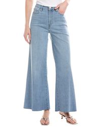FRAME - Le Palazzo Wilson Crop Jean - Lyst