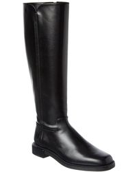 Stuart Weitzman - Leather Knee-High Riding Boot - Lyst