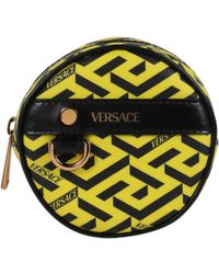 Versace - La Greca Micro Pouch - Lyst