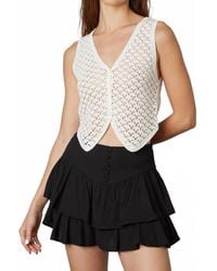 CLAE - Tiered Mini Skirt - Lyst
