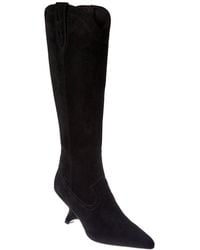 Jonathan Simkhai - Shadow Suede Western Knee-High Boot - Lyst