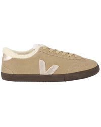 Veja - Volley Winter Dune Suede Plush-Lined Sneakers - Lyst