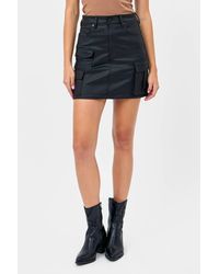 Hidden Jeans - Cargo Mini Skirt - Lyst