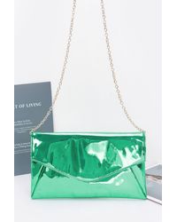 Fashnzfab - Mirror Envelope Clutch - Lyst