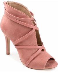 Journee Collection - Samara Bootie - Lyst