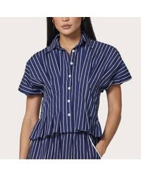 LUSANA - Tailor Blouse - Lyst