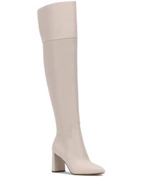 Jessica Simpson - Akemi Faux Suede Pointed Over-the-knee Boots - Lyst