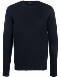 Drumohr - Cashmere Crew Neck Sweater - Lyst
