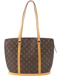 Louis Vuitton - Babylone Canvas Shoulder Bag (pre-owned) - Lyst