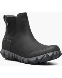 Bogs - Arcata Urban 73046-001 Boots Leather Winter Chelsea Hawk2697 - Lyst
