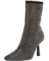 Steve Madden - Vakay Boots Square Toe Mid Calf Bootie Jzz1212 - Lyst