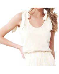 Strut & Bolt - Eyelet Strap Sleeveless Top - Lyst