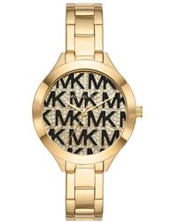 Michael Kors - Slim Runway Dial Watch - Lyst