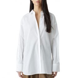 Closed - Organic Cotton Poplin Blouse - Lyst