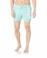 BOSS - Standard Octopus Swim Trunk - Lyst