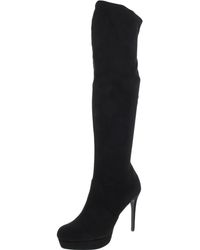 Thalia Sodi - Clarissa Faux Suede Tall Over-the-knee Boots - Lyst