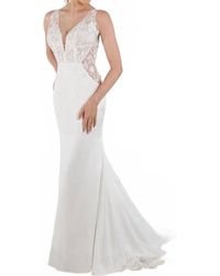 Essence of Australia - Sleeveless Wedding Dress - Lyst