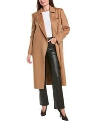 Lamarque - Wool-Blend Trench Coat - Lyst