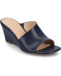 Journee Collection - Clementine Wedge Sandals - Lyst