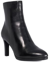 Dune - Olivvya Leather Bootie - Lyst
