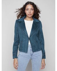 Charlie b - Faux Suede Jacket - Lyst