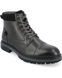 Vance Co. - Fegan Cap Toe Boot - Lyst