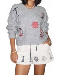 Bailey Rose - Harbor Emblem Sweater - Lyst