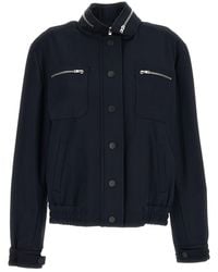 Irie - Structured Zip Detail Cropped Jacket - Lyst