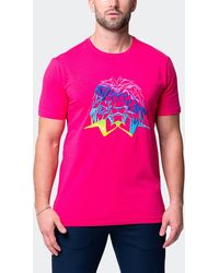 Maceoo - Elongated Crew Neck Tee - Lyst