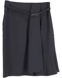 Max Mara - A-Line Wrap Skirt Style With Side Pleat - Lyst