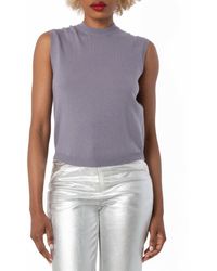 Ferragamo - Ferragamo Cashmere Sleeveless Top - Lyst
