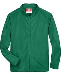 Team 365 - Campus Microfleece Jacket - Lyst