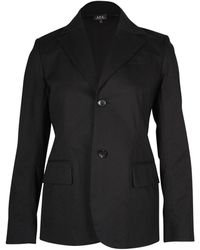 A.P.C. - A. P.C Classic Blazer - Lyst