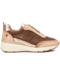 Xti - Leather Trainers Sneakers - Lyst