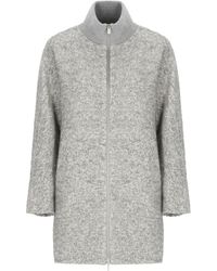 Peserico - Sequin Zip-Through Down Jacket - Lyst