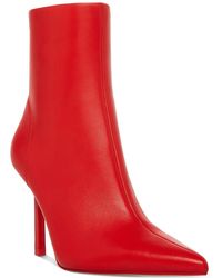 Steve Madden - Elysia Leather Pointed Toe Ankle Boots - Lyst