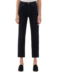 Goldsign - Cropped Straight Jean - Lyst