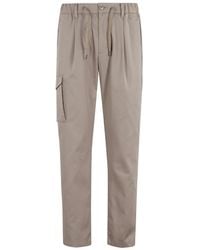 Herno - Chantilly Relaxed-Fit Pants With Elastic Waistband - Lyst