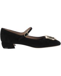 Ferragamo - Leather Ballerinas - Lyst