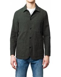 C.O.F. Studio - Brewer Herringbone Jacket - Lyst