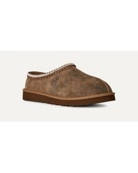 UGG - Tasman Baxter 1173810-Che Chestnut Suede Slip On Cozy Slippers Gug195 - Lyst