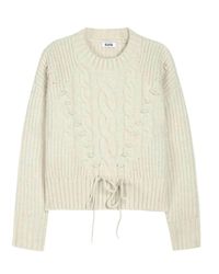 525 America - Dakota Cable Sweater - Lyst