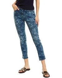 WOMEN FASHION Jeans Capri jeans Print Miss F&B capri jeans discount 64% Navy Blue/Multicolored 48                  EU 