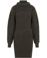 Isabel Marant - Fitted Wool Hilde Mini Dress - Lyst