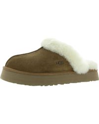 UGG - Disquette Suede Slip On Slide Slippers - Lyst