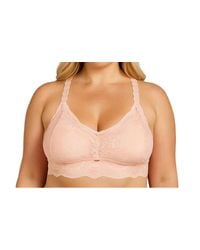 Jadyk - Natalie Lace Racerback Bralette - Lyst