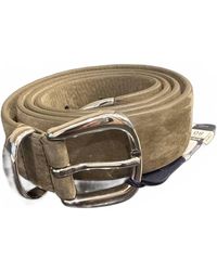 Anderson's - Leather Belt With Buckle - Lyst
