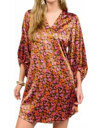 Ivy Jane - Deep V-Neck Dress - Lyst