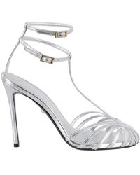 ALEVI - High-Heeled Sandals With Cage Design - Lyst