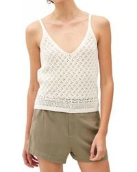 Be Cool - Brynne Knit V-Neck Tank Top - Lyst